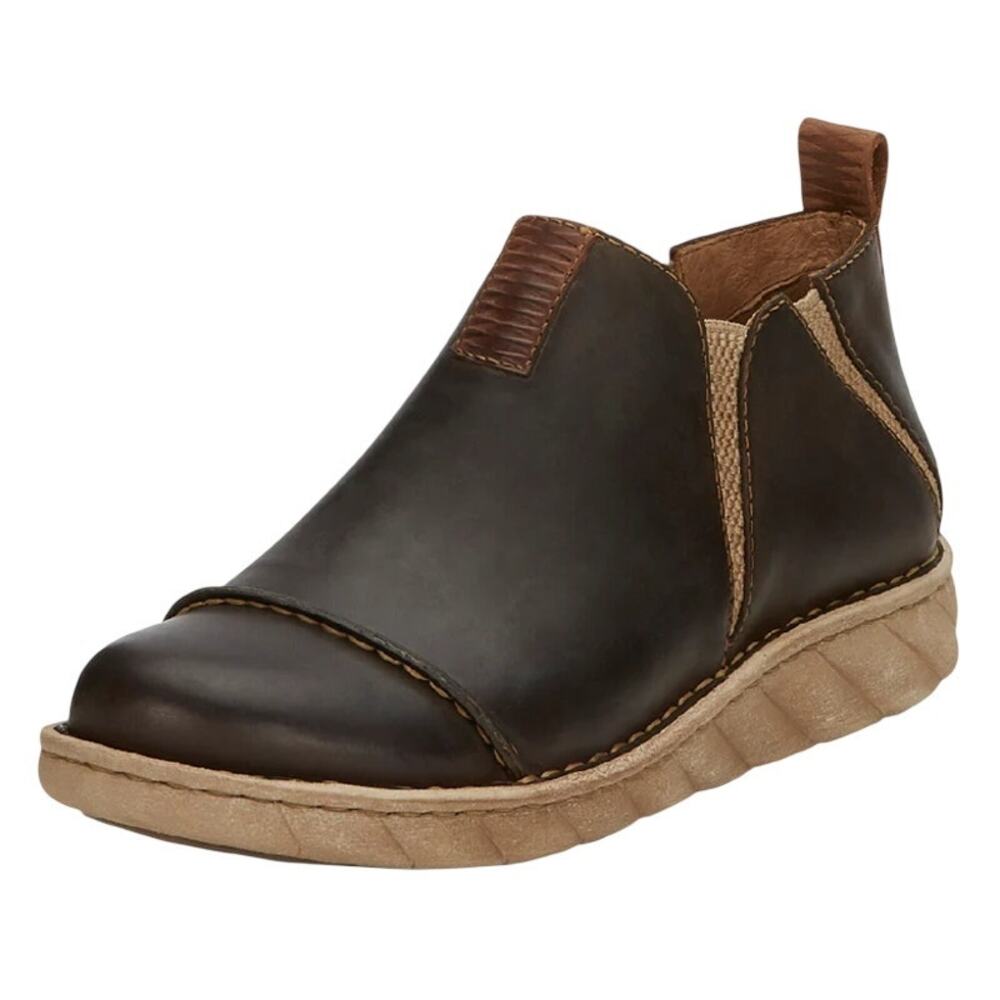 Tony Lama Mens Ankle Boots US 14 EU 47 Brown Leather NWOB